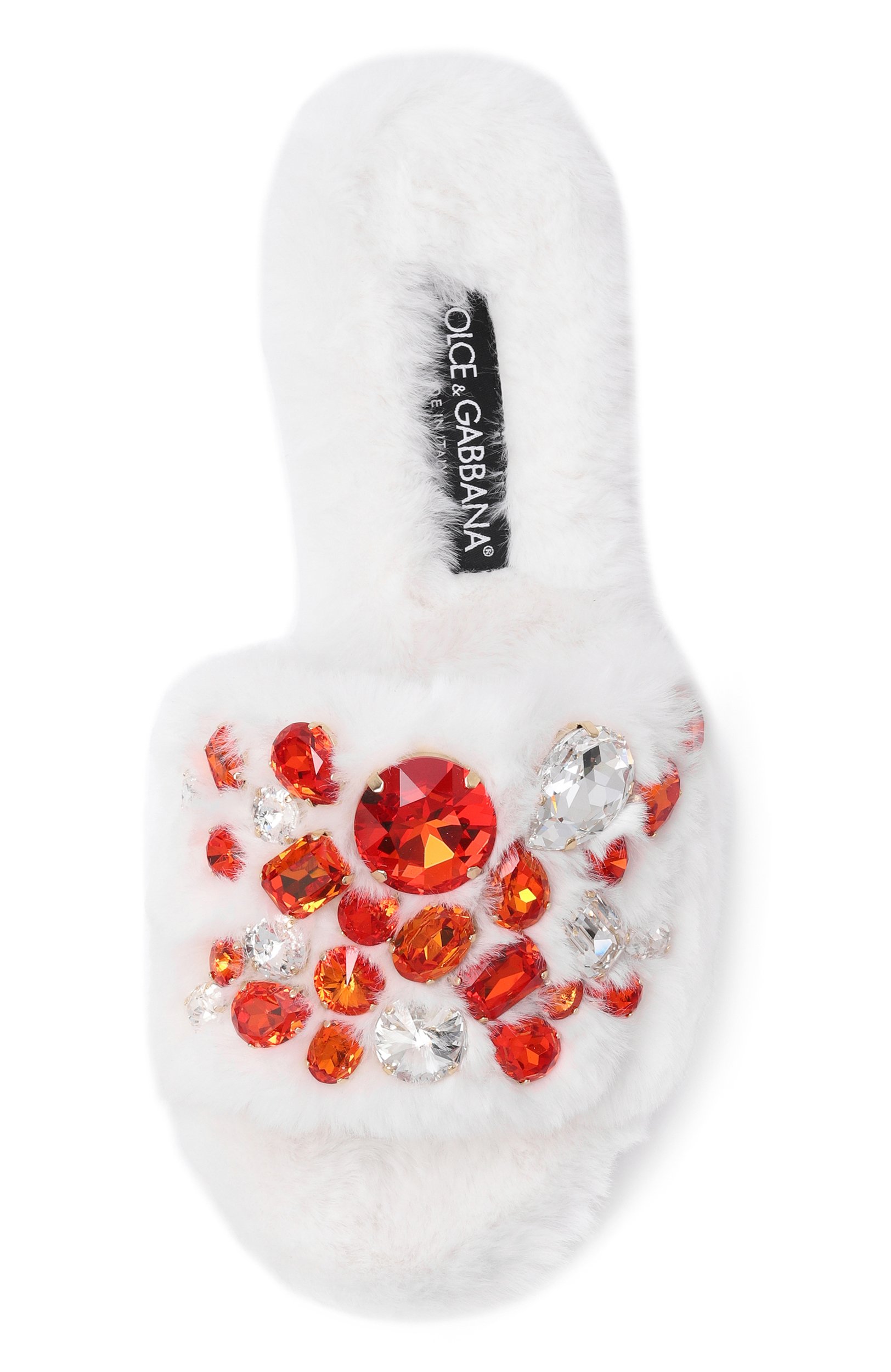 Шлепанцы bianca 2.0 из экомеха DOLCE & GABBANA, арт. CQ0721/A0612, фото 6