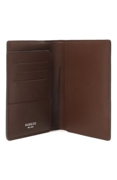 Обложка для паспорта из кожи крокодила RUBEUS MILANO, арт. 07 PORPASSBROW01, фото 3