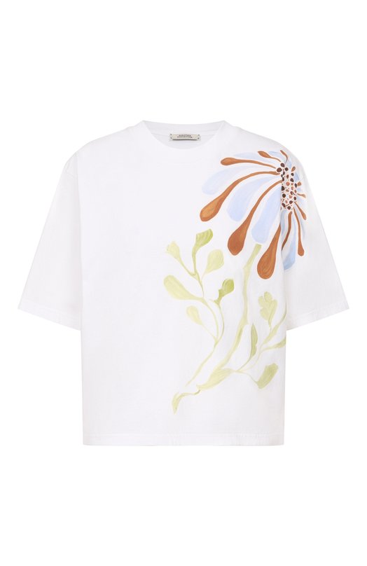 Хлопковая футболка Dorothee Schumacher 423601 Белый 423601