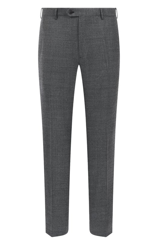 Шерстяные брюки Brioni RPC60N/0DA59 Серый RPC60N/0DA59