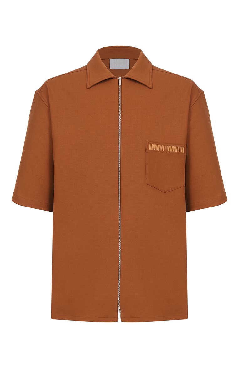 Хлопковая рубашка VTMNTS, арт. VL18SH100X, фото 1