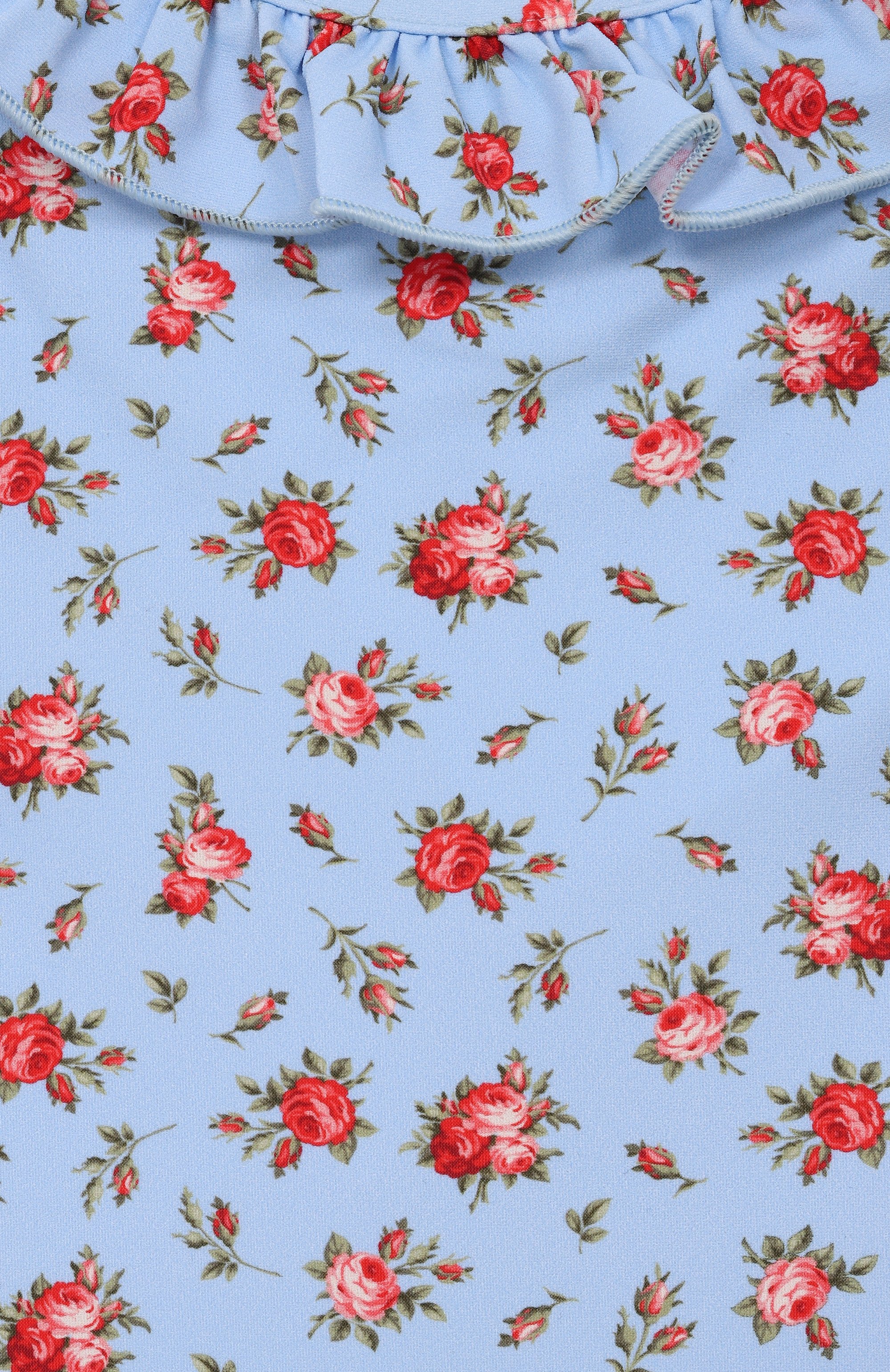 Слитный купальник DOLCE & GABBANA голубого цвета по цене 23600 руб., арт. L2J871/0N0D8, фото 3 Слитный купальник DOLCE & GABBANA, арт. L2J871/0N0D8, фото 3