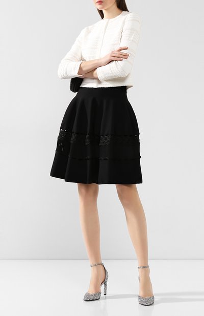 Юбка из вискозы ALEXANDER MCQUEEN, арт. 610724/Q1AL8, фото 2