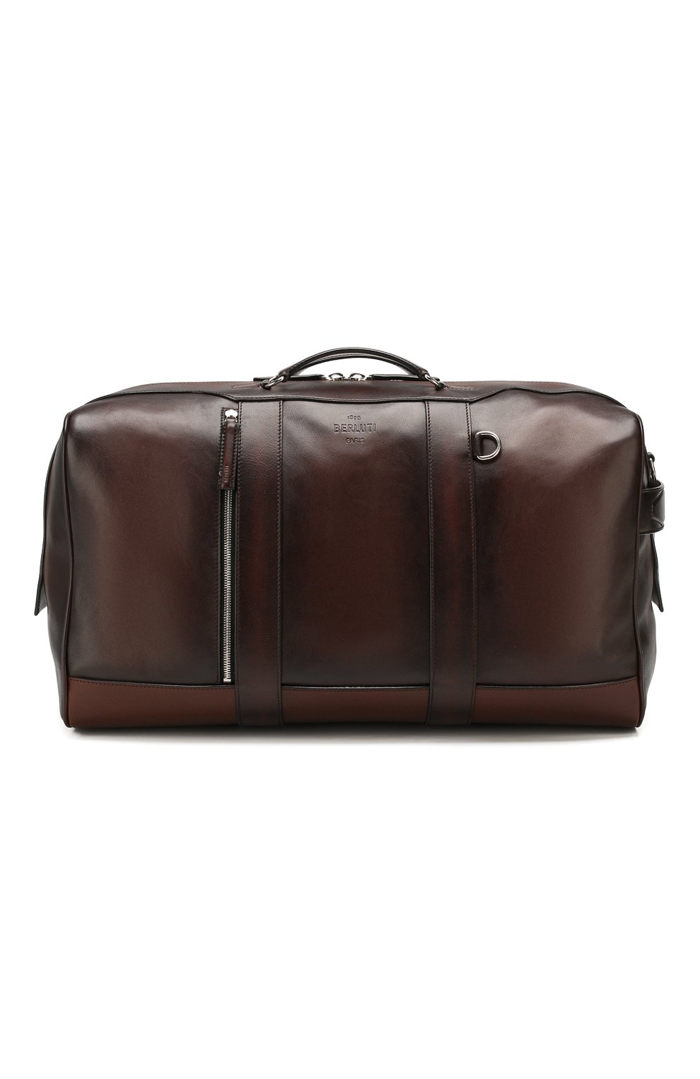 Кожаная дорожная сумка BERLUTI коричневого цвета по цене 332000 руб., арт. M183327, фото 1 Кожаная дорожная сумка BERLUTI, арт. M183327, фото 1
