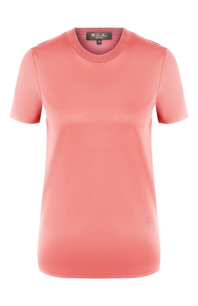 Женская хлопковая футболка LORO PIANA, арт. FAI5069