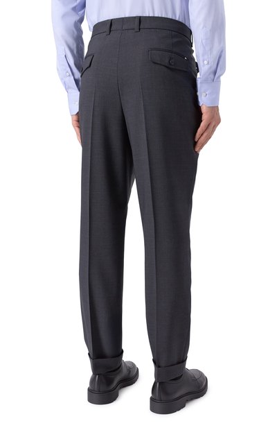 Шерстяные брюки BOSS, арт. 50545822, фото 4