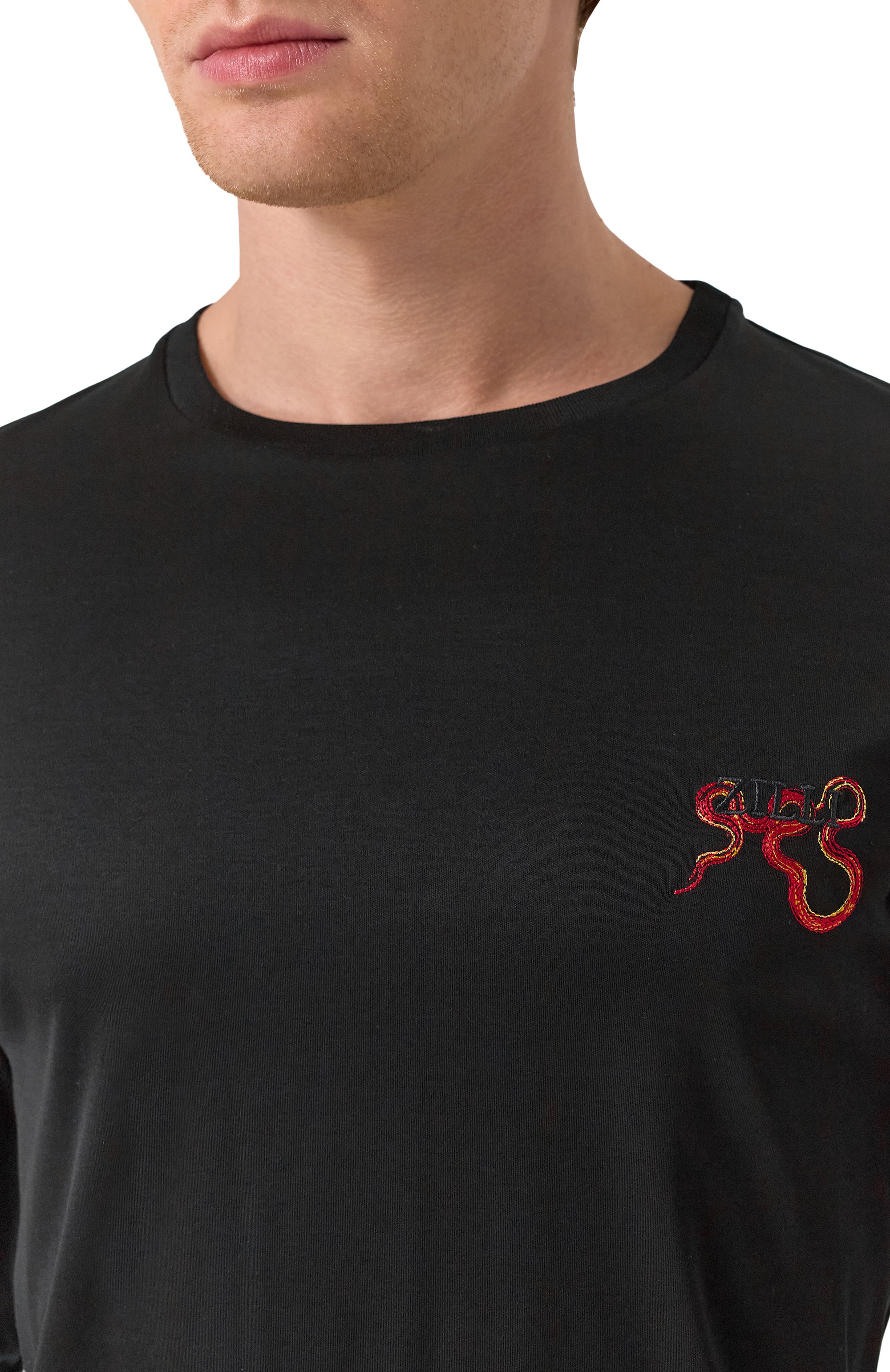 Хлопковый лонгслив ZILLI, арт. TSR04CM0100VSNAK0, фото 5