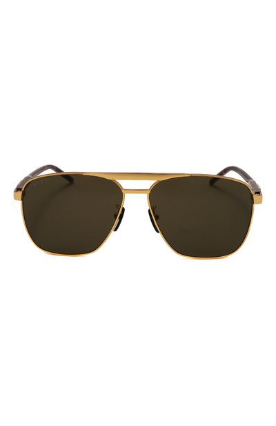 Солнцезащитные очки GUCCI зеленого цвета по цене 47900 руб., арт. GG1164S 004, фото 3 Солнцезащитные очки GUCCI, арт. GG1164S 004, фото 3