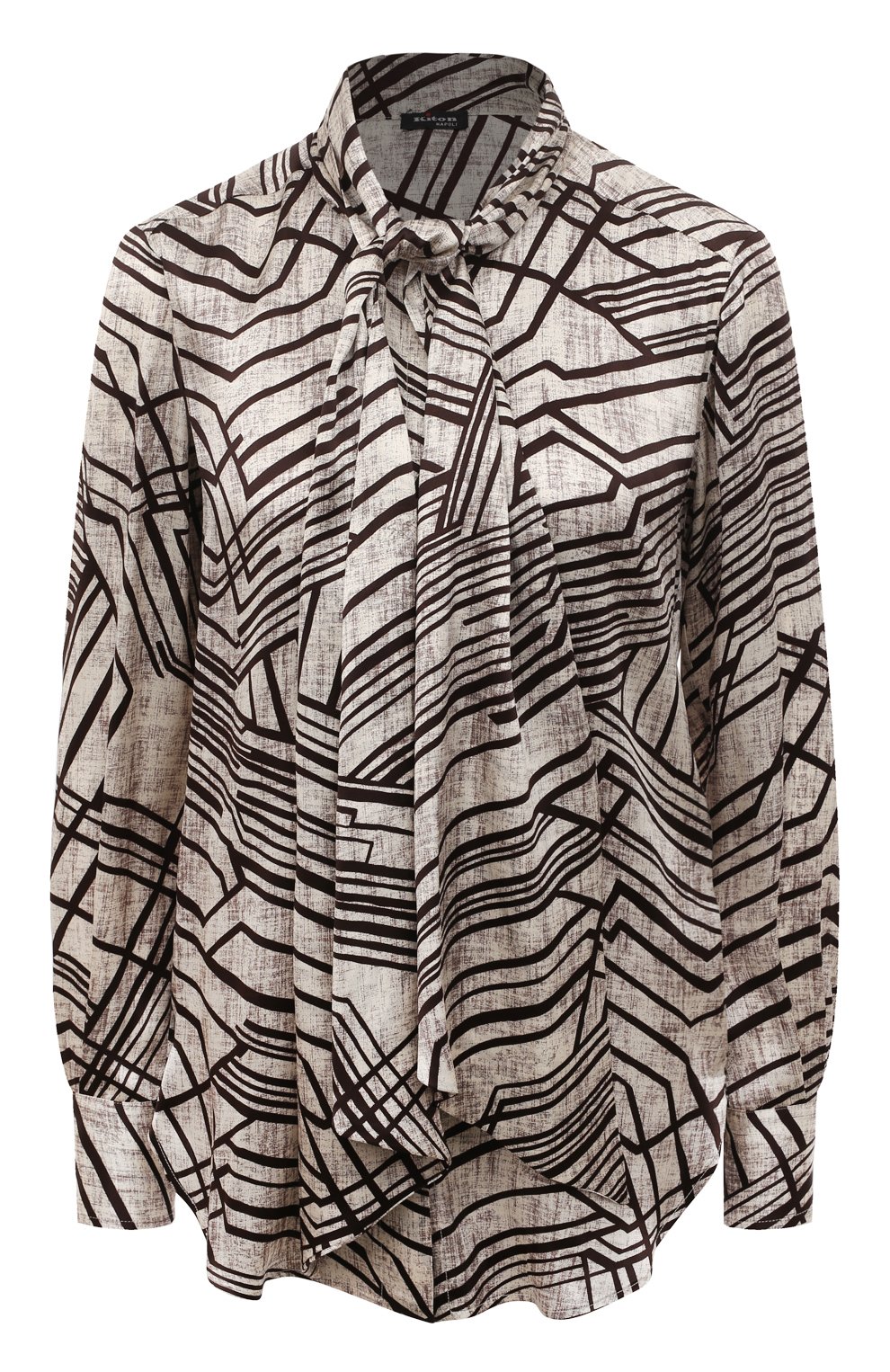 Шелковая блузка KITON, арт. D38455K0575, фото 1