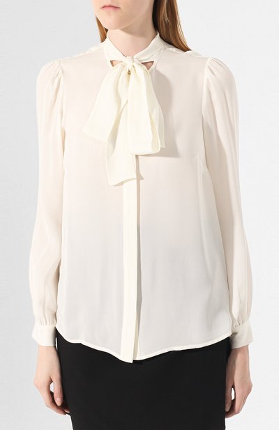 Шелковая блузка MICHAEL MICHAEL KORS, арт. MU94LVRB06, фото 3