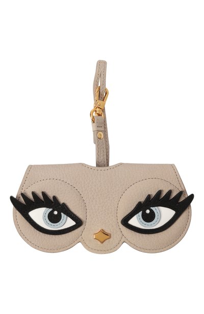 Женские кожаный футляр для очков ANY DI, арт. SP101602 BLUE EYE