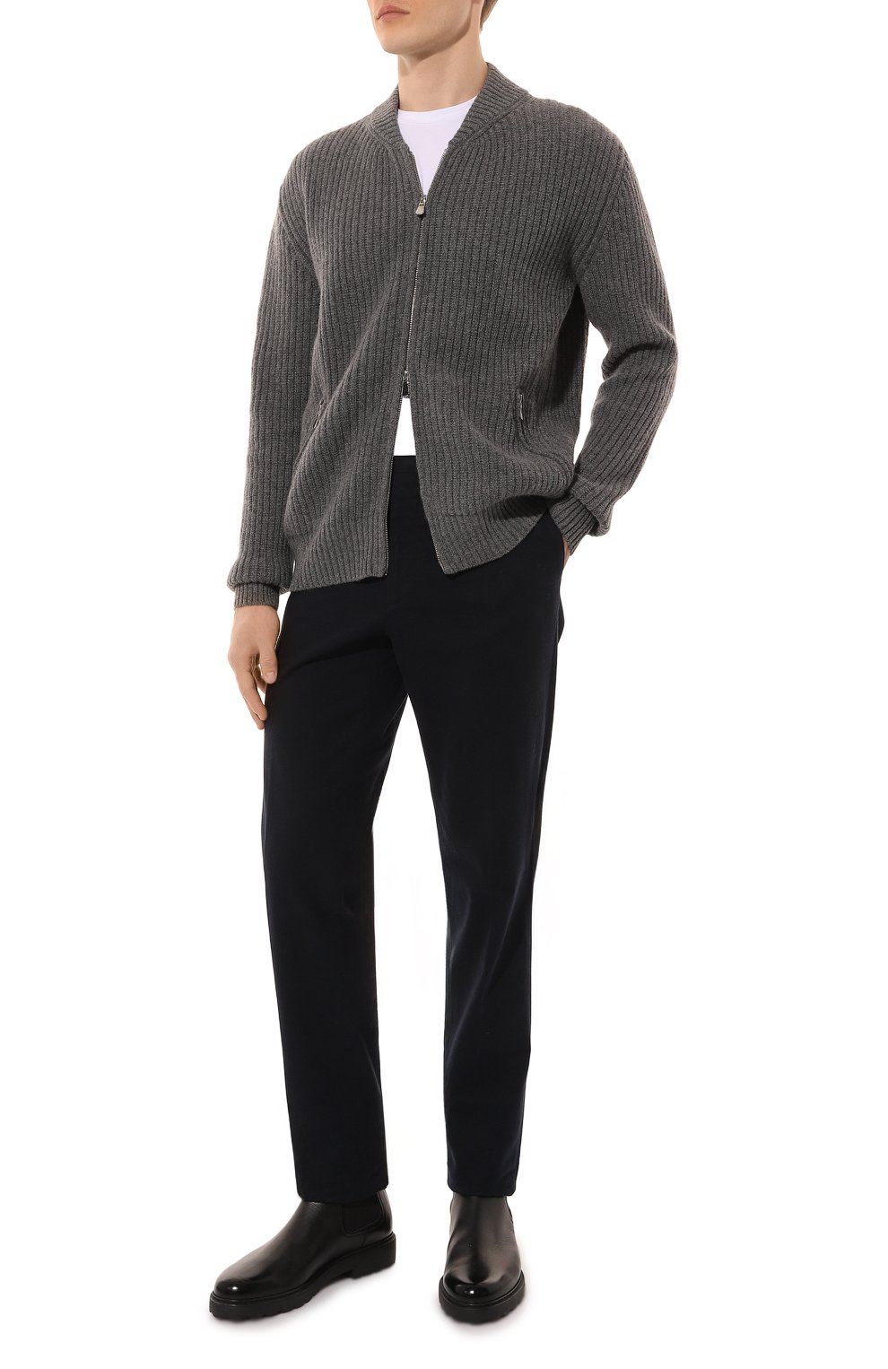 Кардиган из шерсти и кашемира ANDREA CAMPAGNA, арт. AC05, фото 2