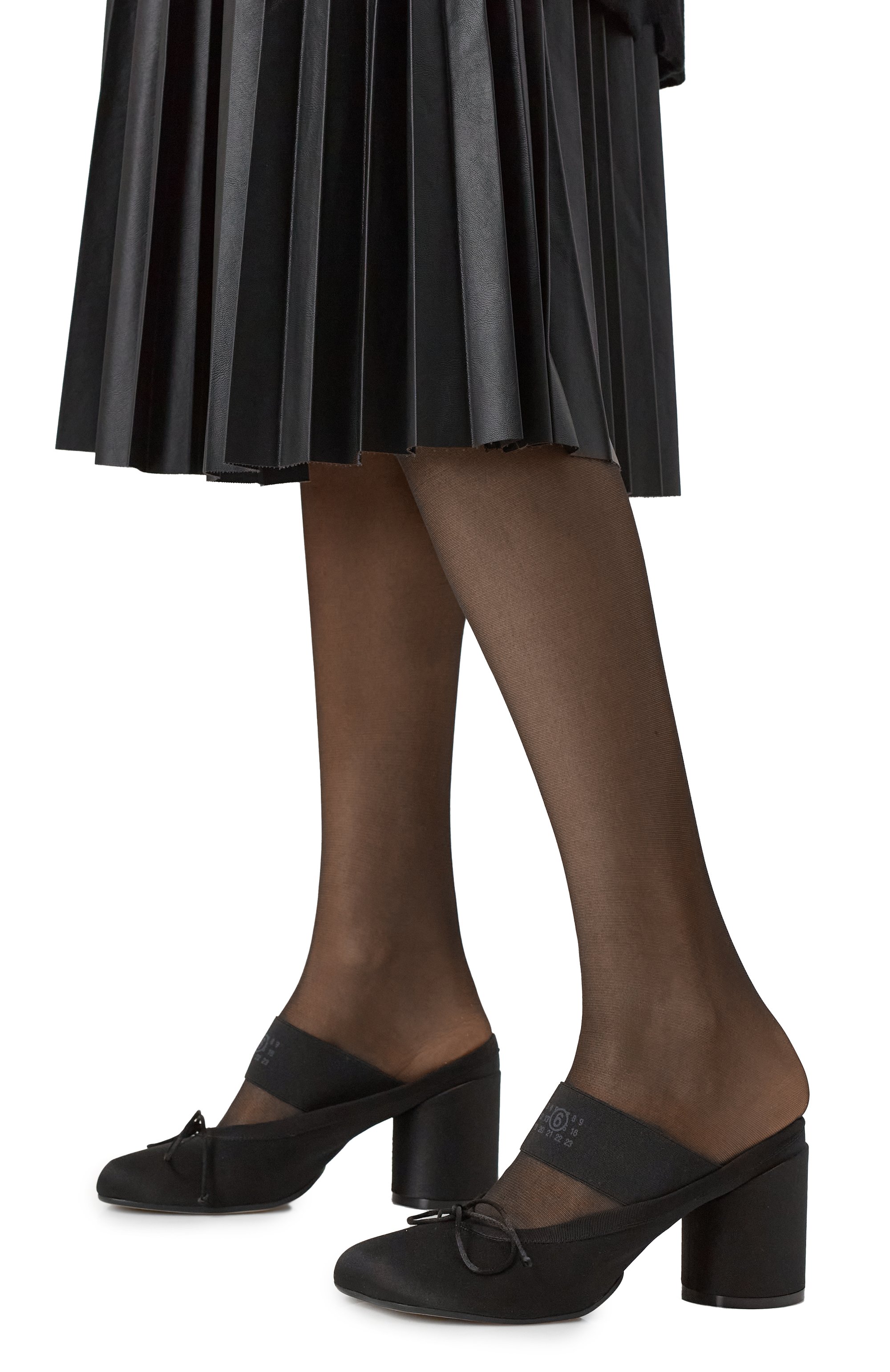 Текстильные мюли MM6, арт. S59WP0200/P5560, фото 3