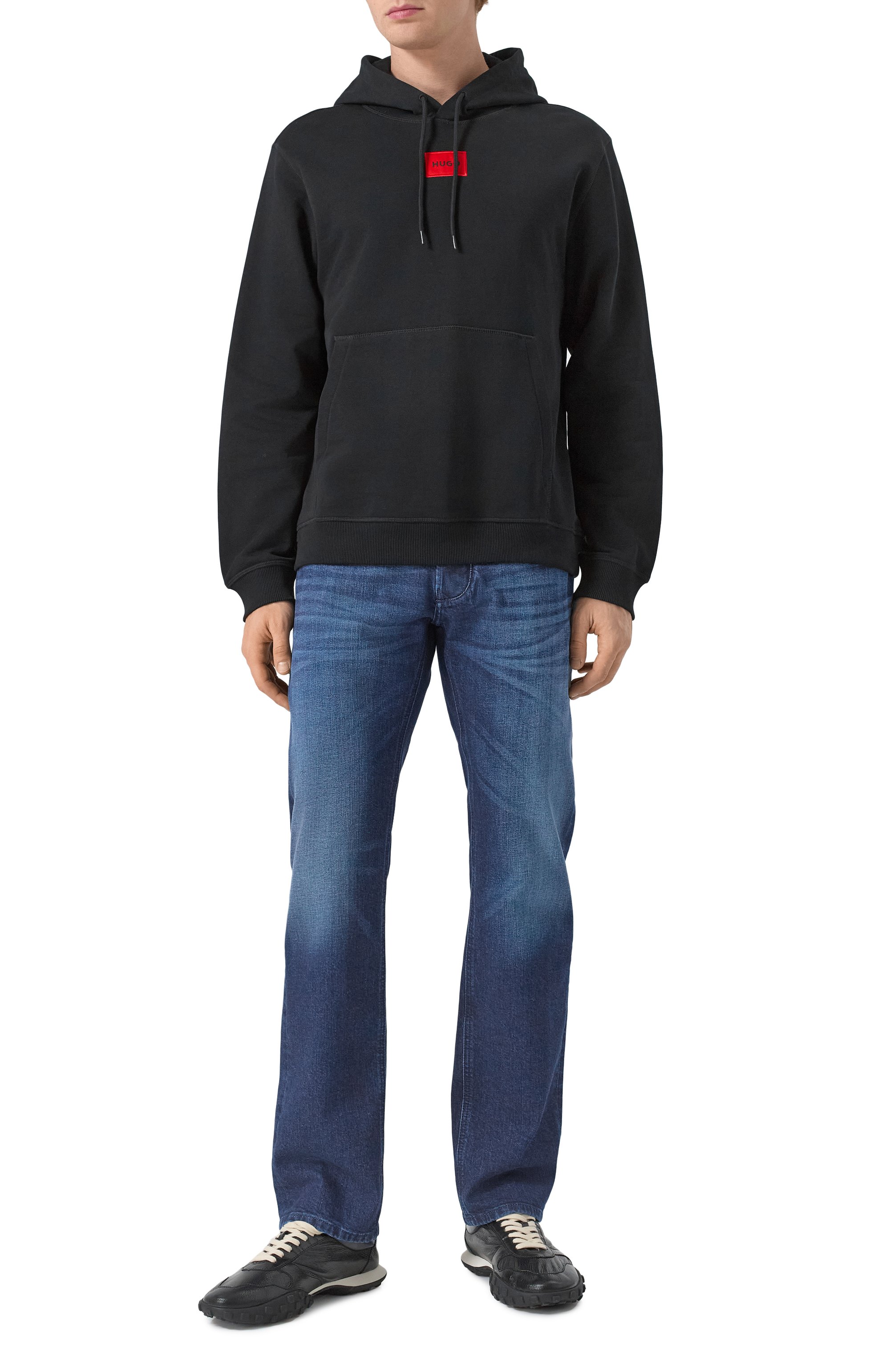 Хлопковое худи HUGO, арт. 50458700, фото 2