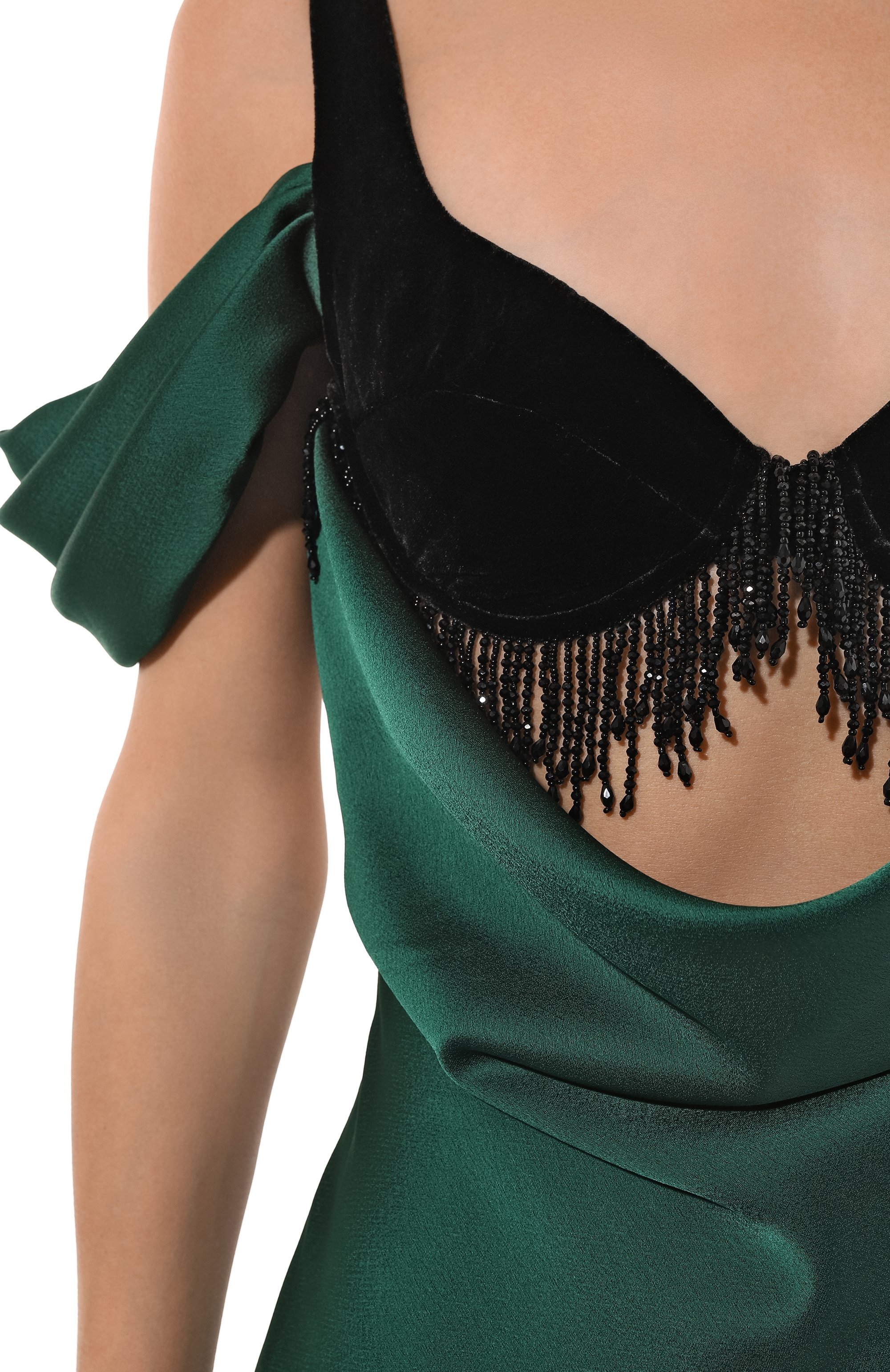 Атласное платье RASARIO, арт. RS24F053DD018, фото 5