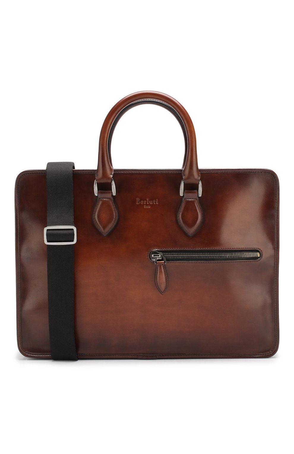 Кожаный портфель с плечевым ремнем BERLUTI, арт. M149260, фото 6