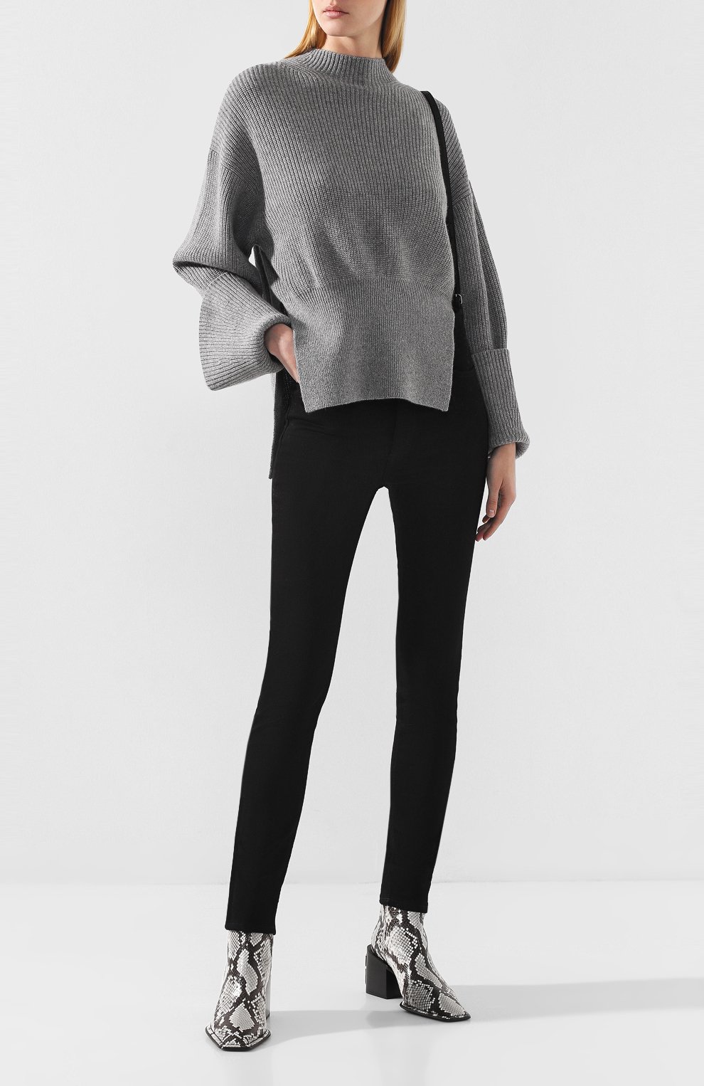 Свитер из смеси шерсти и вискозы ALEXANDER WANG, арт. 1KC2191138, фото 2