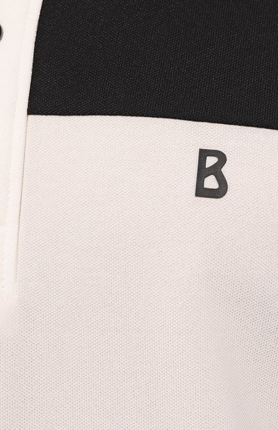 Поло BOGNER черно-белого цвета по цене 16500 руб., арт. 58112727, фото 5 Поло BOGNER, арт. 58112727, фото 5