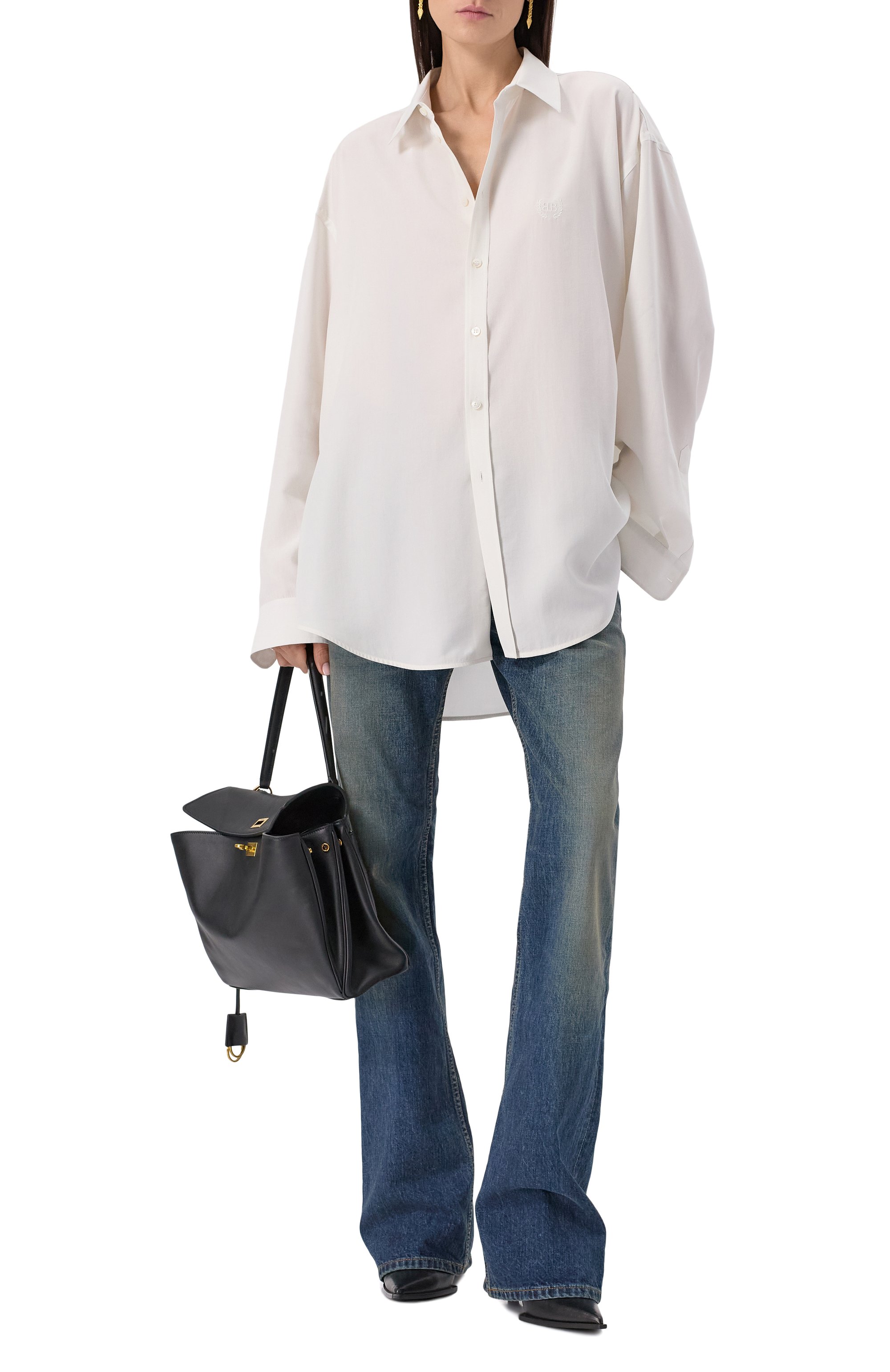 Рубашка BALENCIAGA, арт. 814019/TR037, фото 2