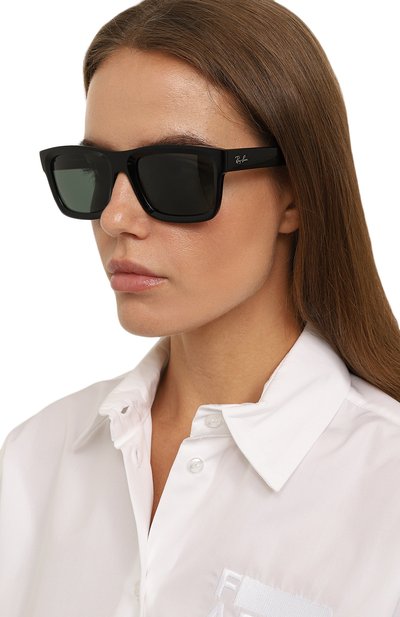 Солнцезащитные очки RAY-BAN черного цвета по цене 20550 руб., арт. 4396-667771, фото 2 Солнцезащитные очки RAY-BAN, арт. 4396-667771, фото 2
