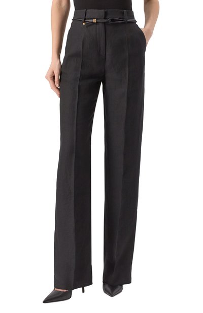 Льняные брюки AGNONA, арт. T70903/U3014, фото 3