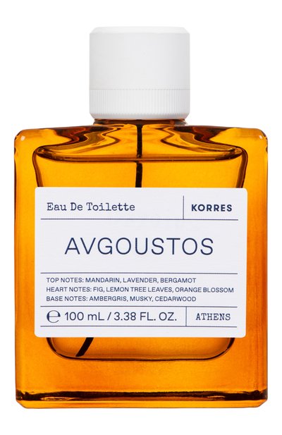 Женский туалетная вода avgoustos (100ml) KORRES, арт. 5203069127052