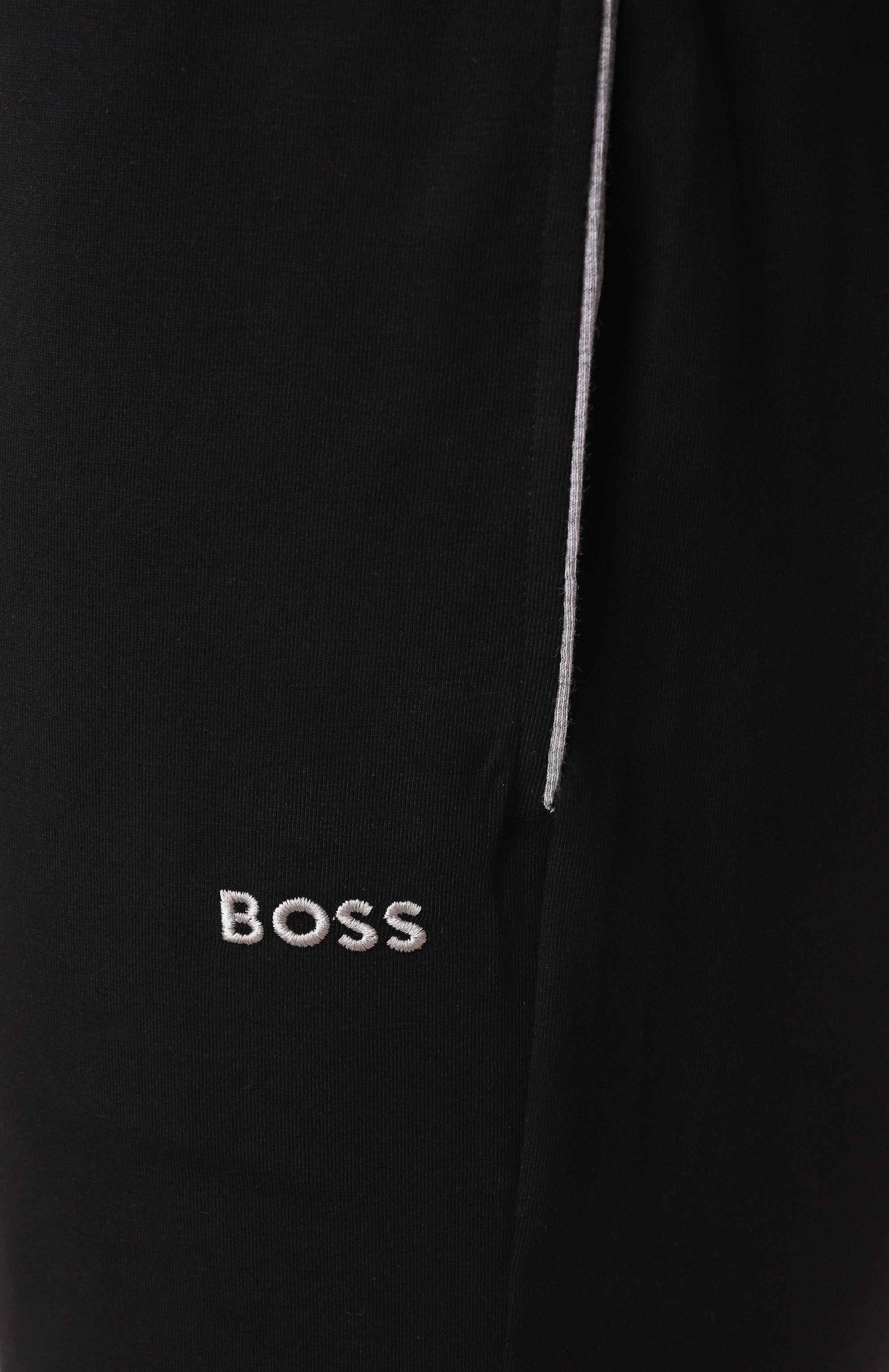 Хлопковые шорты BOSS черного цвета по цене 5995 руб., арт. 50515367, фото 6 Хлопковые шорты BOSS, арт. 50515367, фото 6