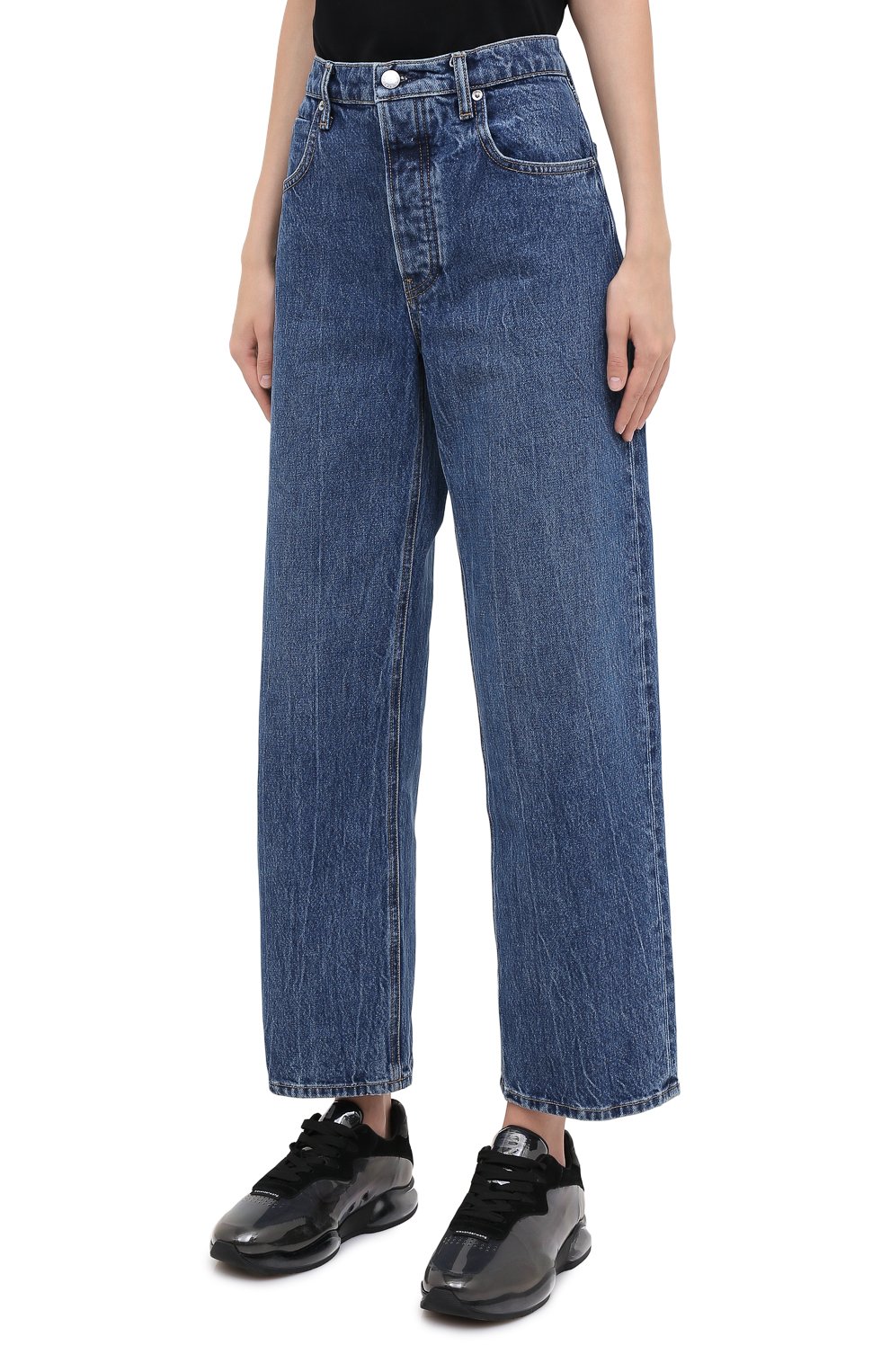 Джинсы ALEXANDER WANG синего цвета по цене 54200 руб., арт. 4DC2204777, фото 3 Джинсы ALEXANDER WANG, арт. 4DC2204777, фото 3