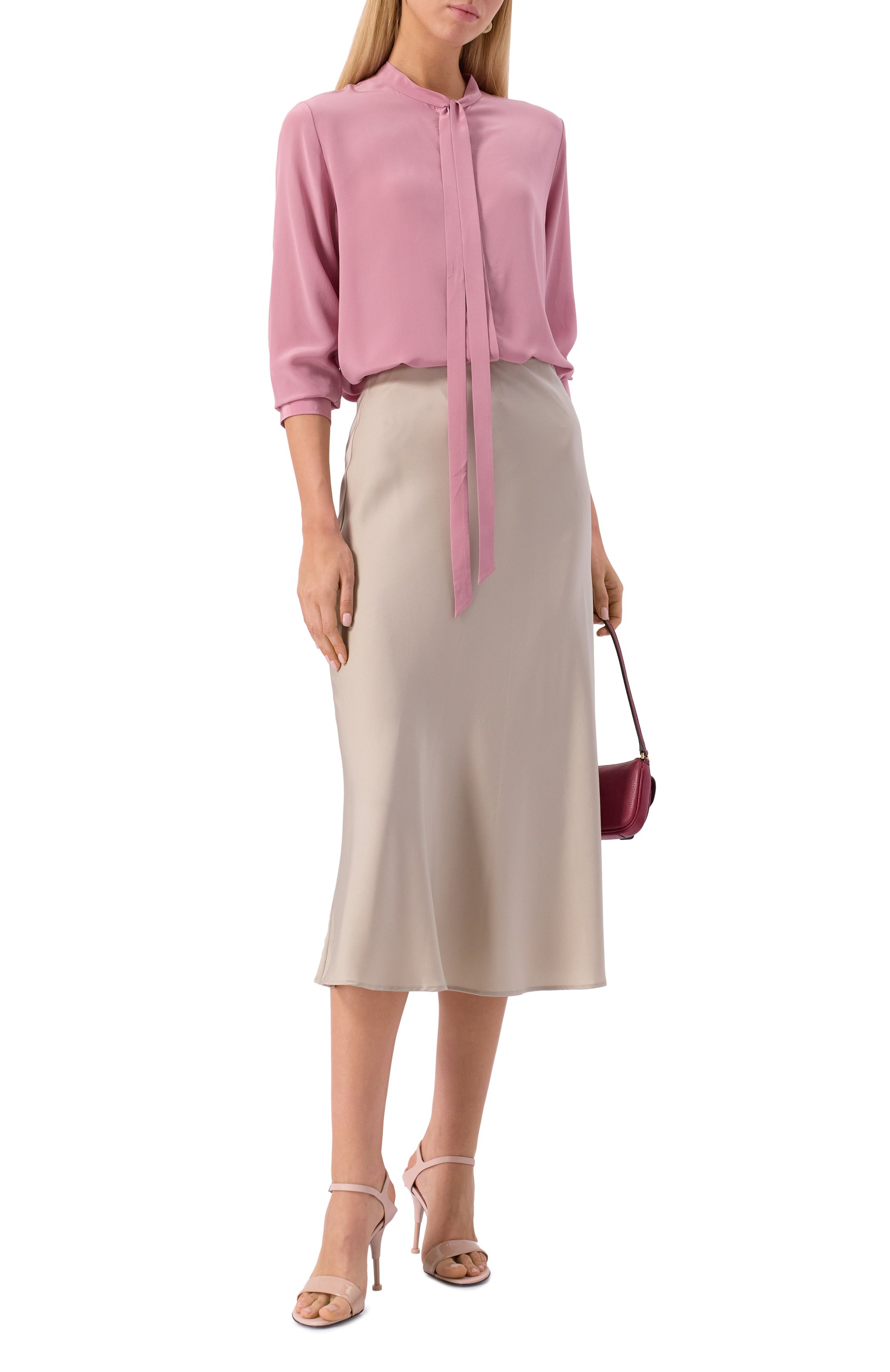 Шелковая блузка BOSS, арт. 50548407, фото 2