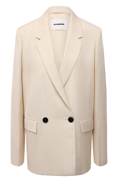Женский жакет из шелка и вискозы JIL SANDER, арт. JSPS130010-WS390300