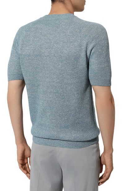 Джемпер изо льна и хлопка ANDREA CAMPAGNA, арт. 23148/18620, фото 4