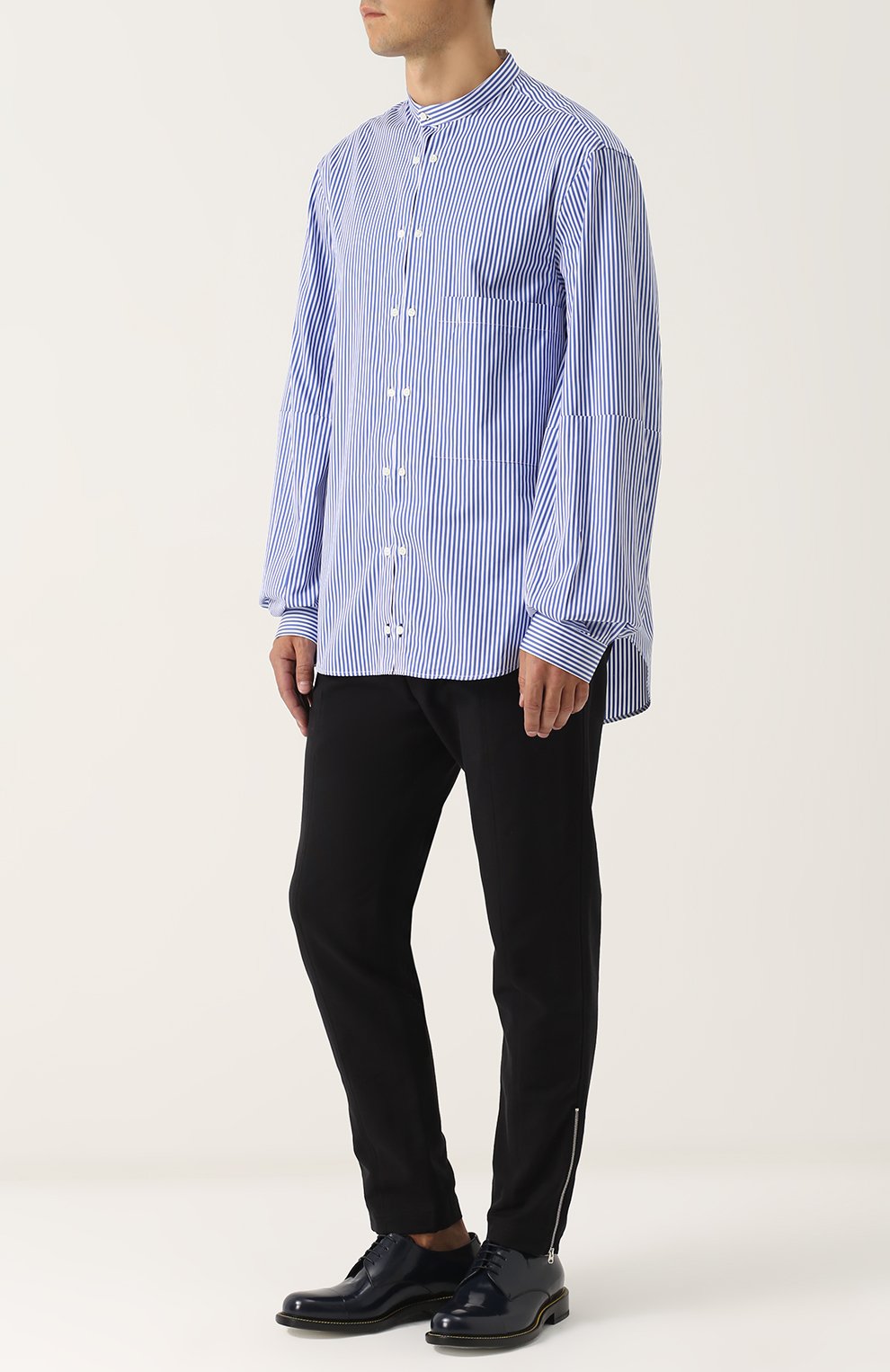 Хлопковая рубашка свободного кроя JOSEPH, арт. JF000046, фото 2