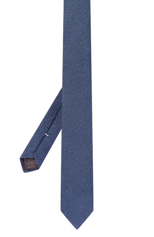 Шелковый галстук Canali 18/HJ04516 Синий  18/HJ04516 Фото 3