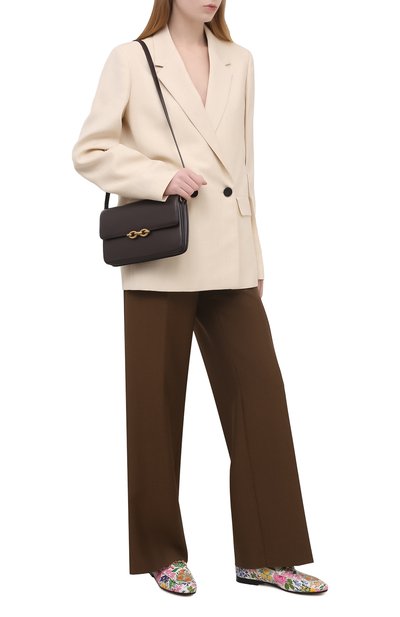 Текстильные лоферы GUCCI, арт. 647611/2L350, фото 2