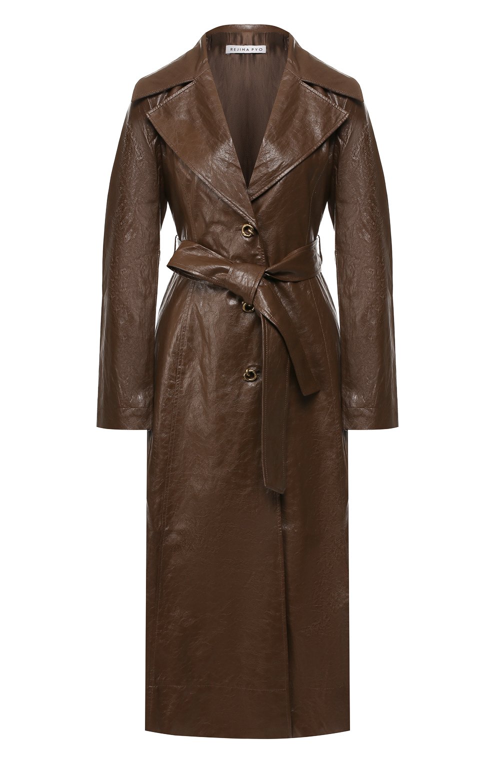  Плащ с поясом REJINA PYO, арт. A083/FAUX LEATHER, фото 1
