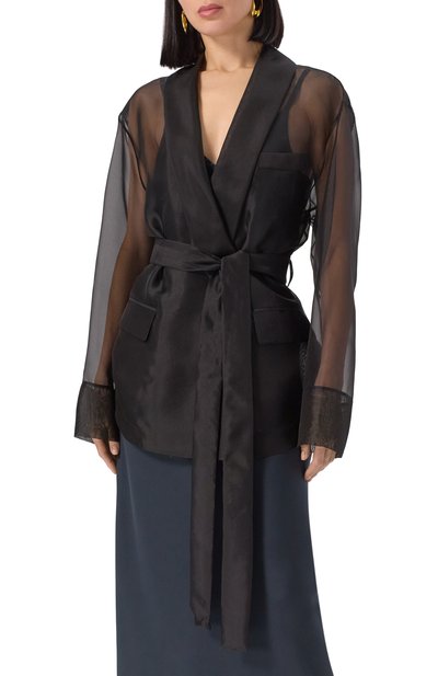 Шелковое кимоно GOOROO, арт. BL008-2000-900-SS24, фото 3