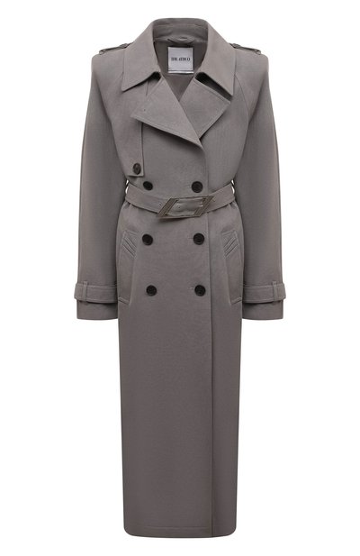 Женский хлопковый тренч THE ATTICO, арт. 247WCC68