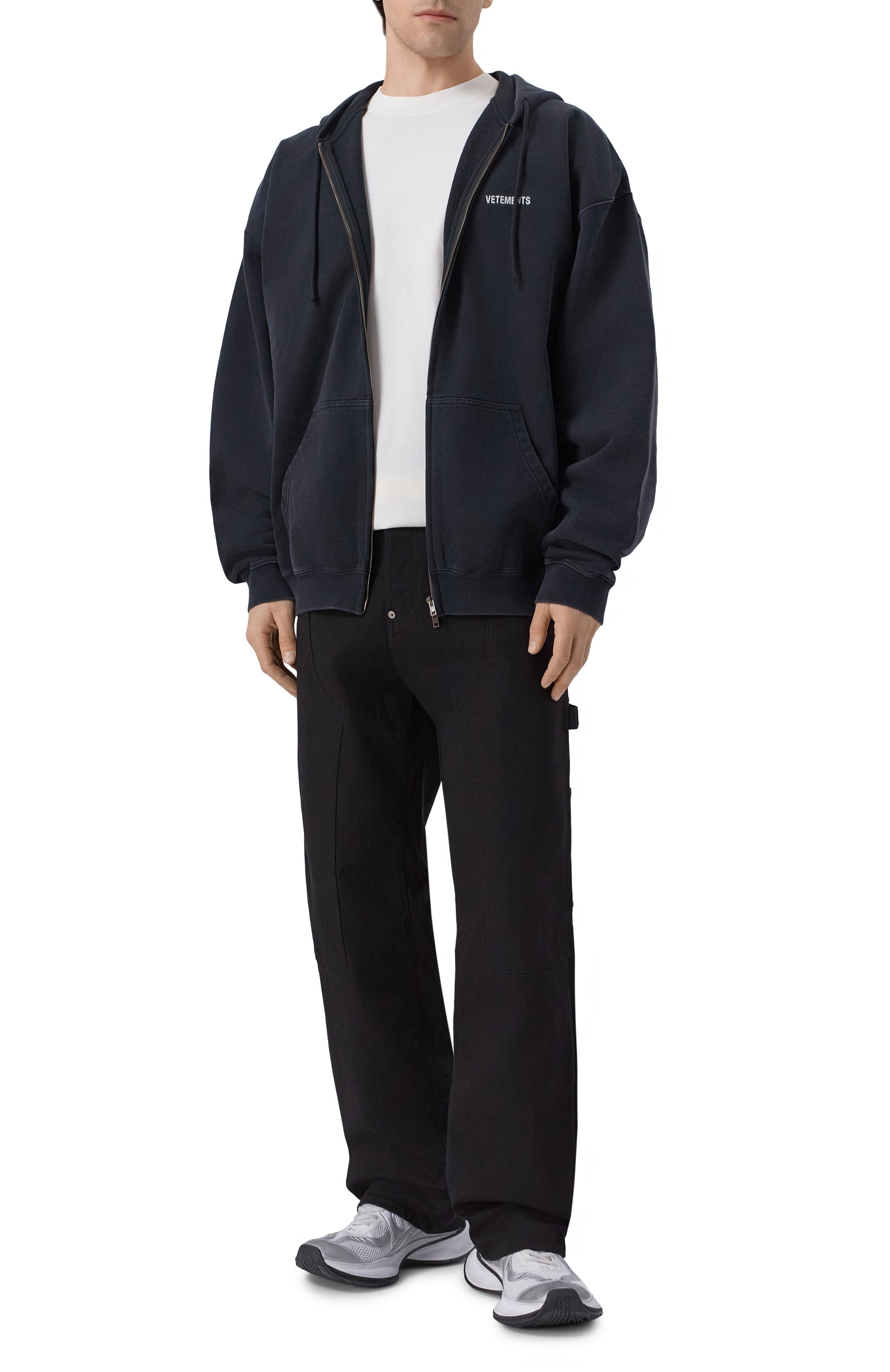 Хлопковая футболка VETEMENTS, арт. ME76TR188V/1200 LIGHT JERSEY, фото 2