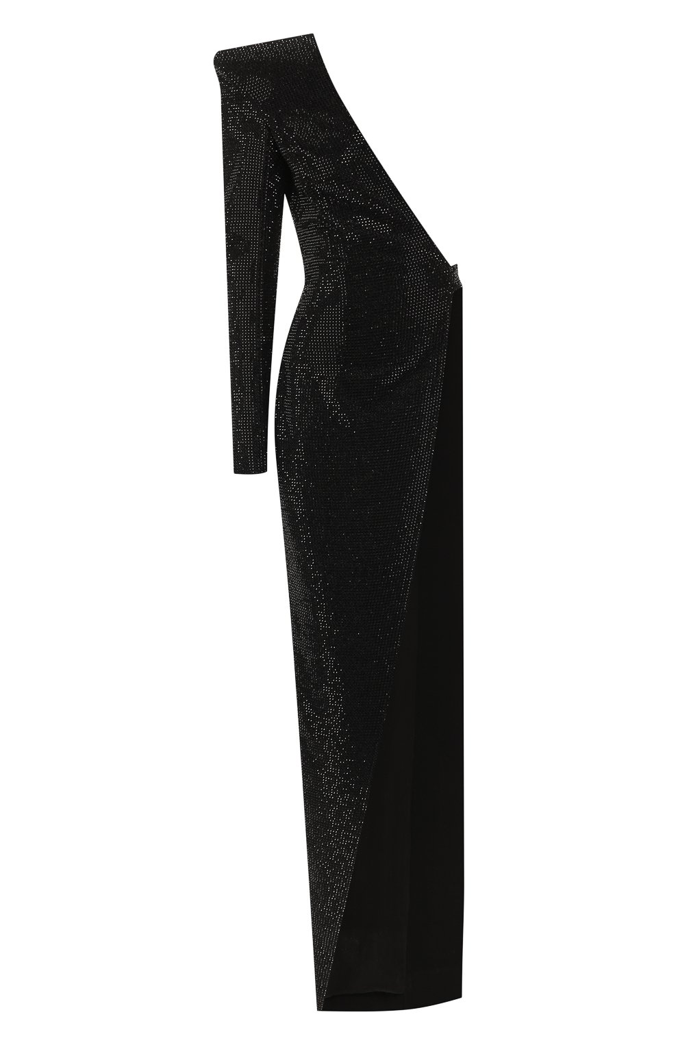 Платье BALMAIN черного цвета по цене 358000 руб., арт. RF06967/207D, фото 1 Платье BALMAIN, арт. RF06967/207D, фото 1