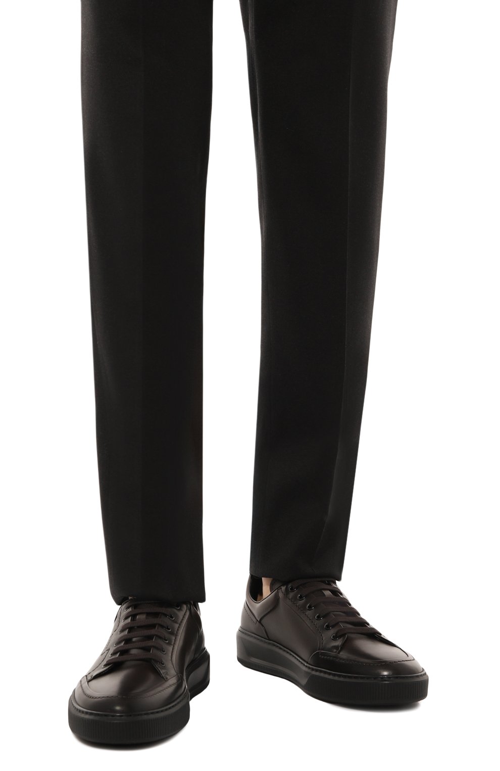 Кожаные кеды ZILLI, арт. H0140AM1153VZBA02, фото 3