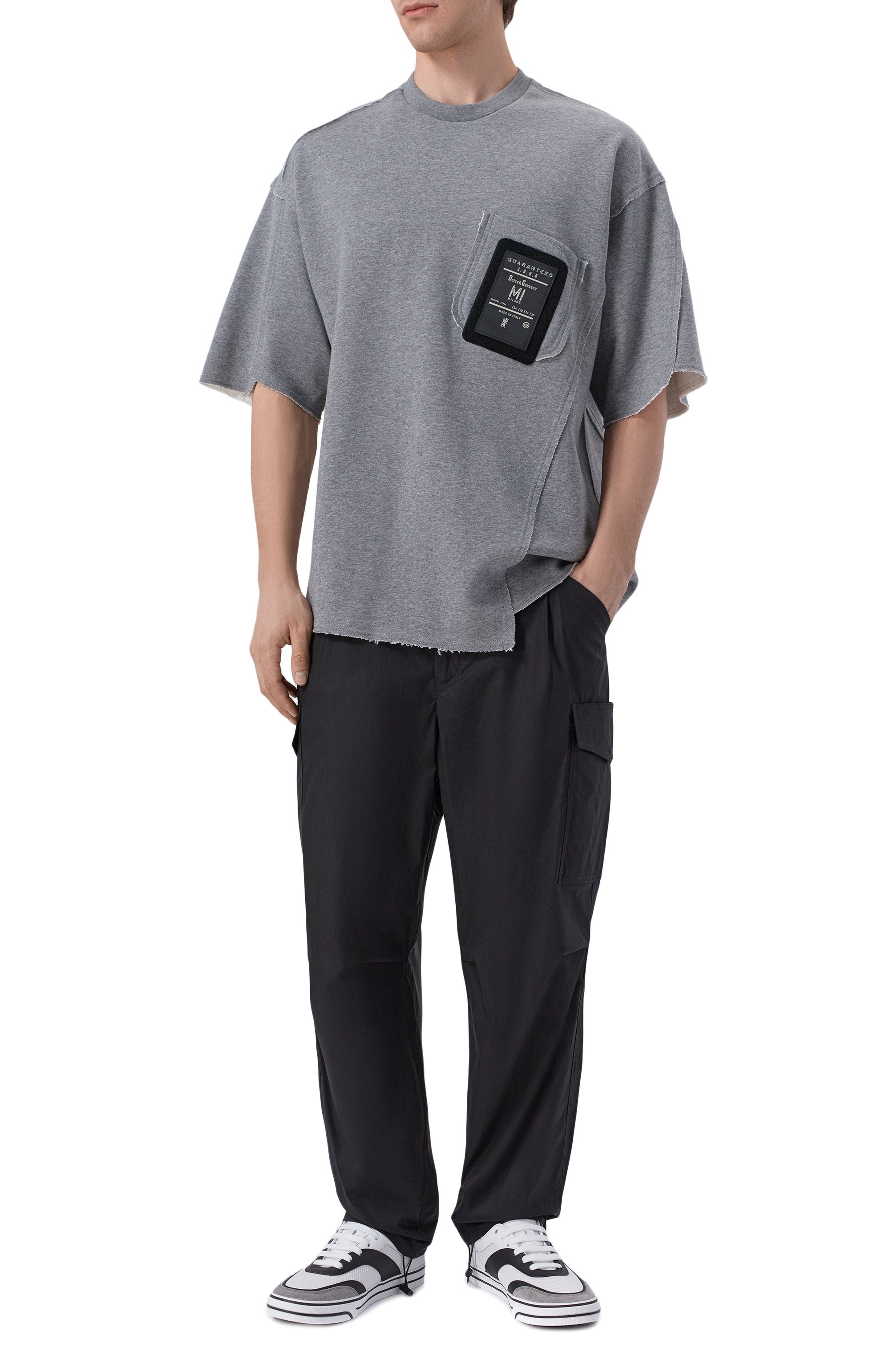 Хлопковая футболка DOLCE & GABBANA, арт. G8TG0T/HU7WY, фото 2