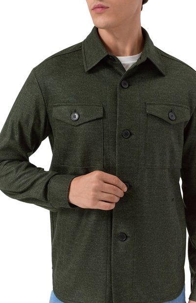 Шерстяная куртка-рубашка HARRIS WHARF LONDON, арт. CH9320MVA, фото 5