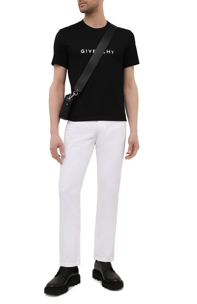 Хлопковая футболка GIVENCHY, арт. BM70K93002, фото 2