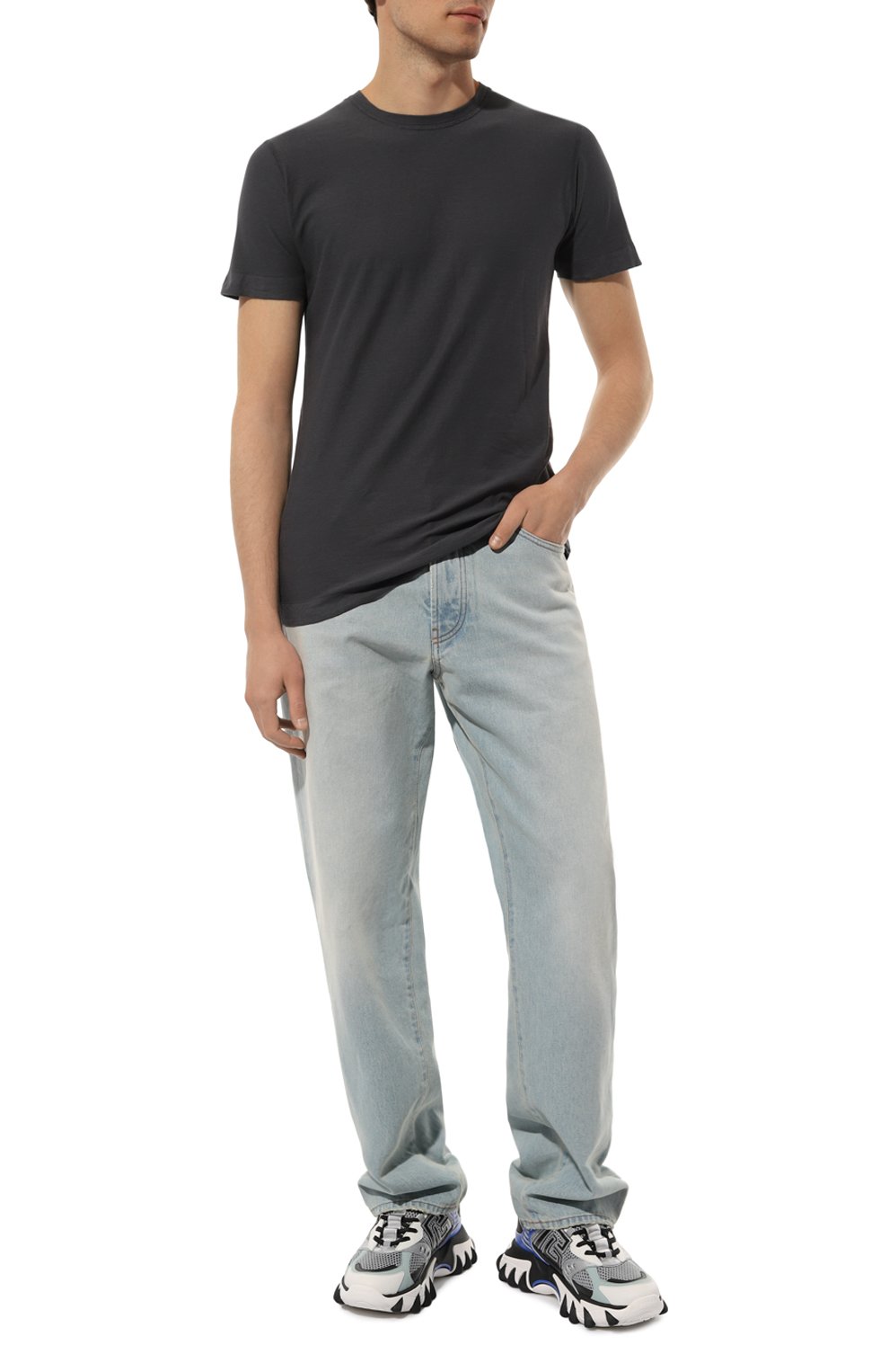 Хлопковая футболка HANNES ROETHER, арт. YA35N-K.200, фото 2