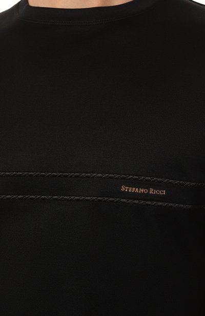Хлопковая футболка STEFANO RICCI, арт. MNH3202370/TE0001, фото 5