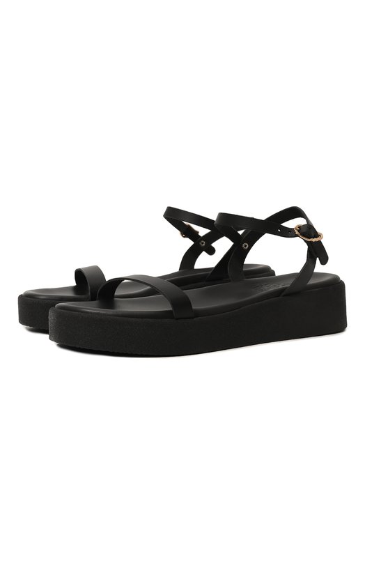 Кожаные сандалии Irida Ancient Greek Sandals IRIDA/VACHETTA Чёрный IRIDA/VACHETTA