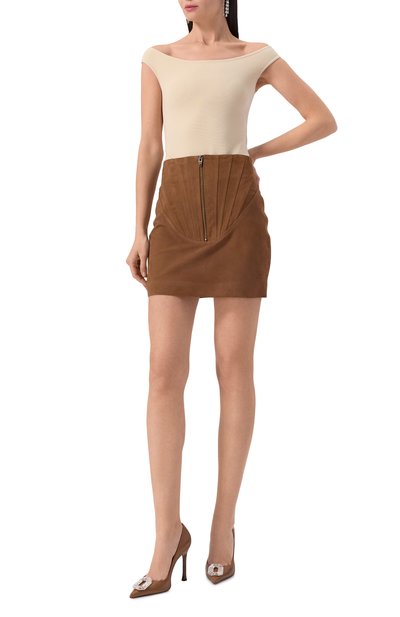 Замшевая юбка ZEYNEP ARCAY, арт. SS25SK06, фото 2