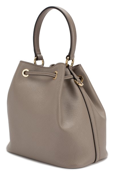 Сумка bucket PRADA серого цвета по цене 230000 руб., арт. 1BE032-2A4A-F0572-OOO, фото 2 Сумка bucket PRADA, арт. 1BE032-2A4A-F0572-OOO, фото 2