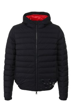 Мужская пуховая куртка dreux MONCLER темно-синего цвета, арт. E1-091-40376-99-53333 | Фото 1 (Материал утеплителя: Пух и перо; Материал подклада: Синтетический материал; Материал внешний: Синтетический материал; Статус проверки: Проверена категория; Мужское Кросс-КТ: Куртка-пуховая, Верхняя одежда; Рукава: Длинные; Длина (верхняя одежда): Короткие; Кросс-КТ: Пуховик, Куртка; Материал сплава: Проставлено; Материал внутренний: Не назначено; Драгоценные камни: Проставлено; Стили: Кэжуэл)