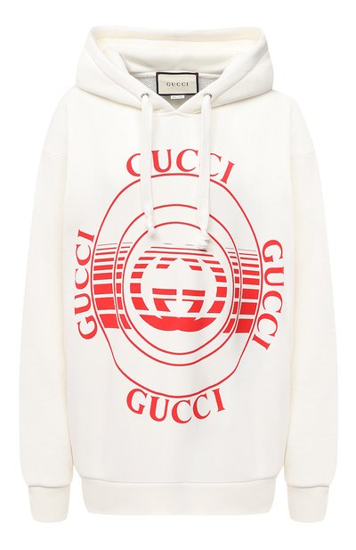 Женский хлопковое худи GUCCI, арт. 615061/XJCRR